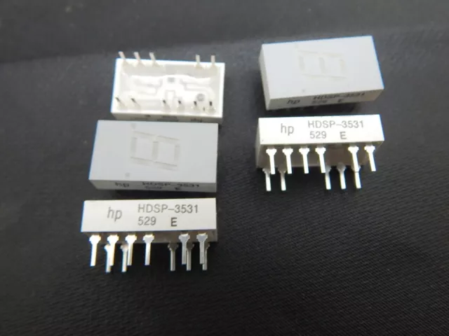 Hewlett Packard Hdsp-3531E 7 Segment Display - Lot Of 1 Piece -Usa Fast Shipping