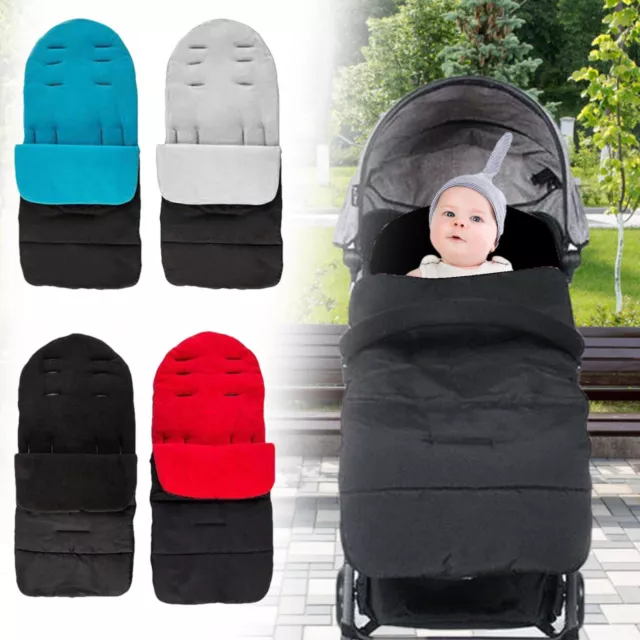 Universal Stroller Sleeping Bag Stroller Baby Swaddle Blanket Detachable Footmuf