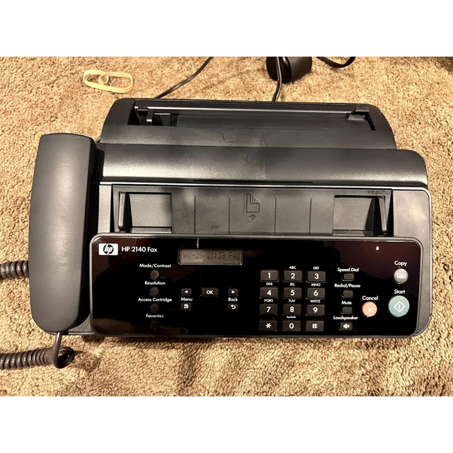 HP 2140 Fax Machine in Excellent Condition, Tested and Working!