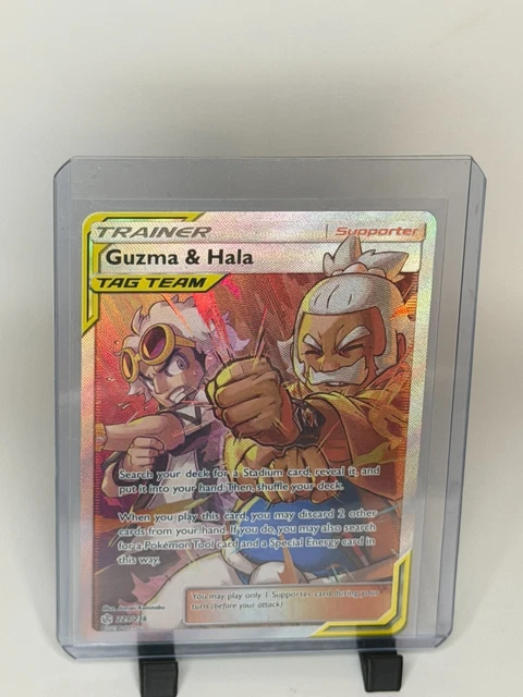 hala pokemon card price BUNJANG] Guzma & SR Trainer Tag Team /  & S  HALLYUSUPERSTORE Encased in a durable acrylic holder to highlight the vibrant artwork of this fan INSANE Luck Opening Pokmon Cards