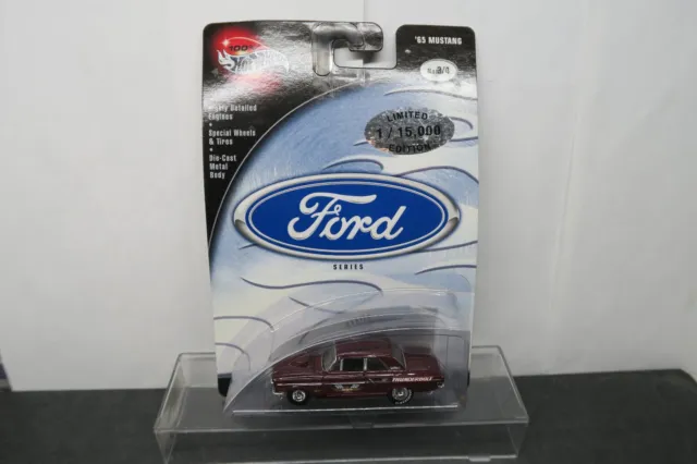 2002 Hot Wheels 100% Ford Series 1964 Ford Thunderbolt On Error Card '65 Mustang