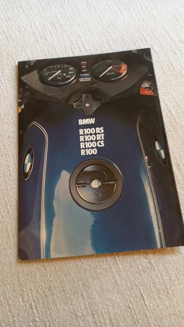 MOTO BMW R 100 Années 80 Catalogue En État Proche Du Neuf EUR 11,00