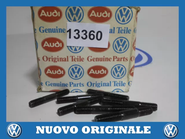 8 Pezzi Pieces Montaggio Alternatore Alternator Mounting Originale Volkswagen