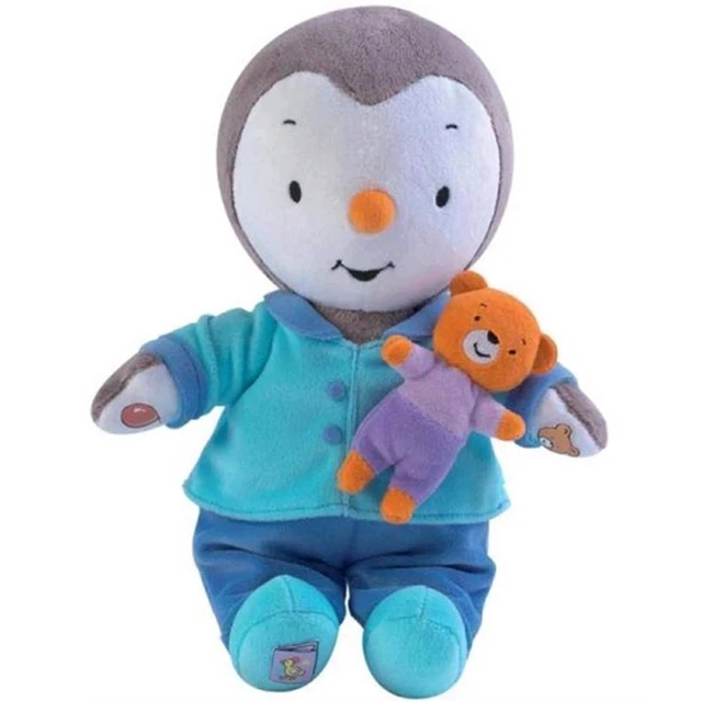 Coffret Famille 4 Peluches - T'choupi - +/- 19 Cm à Prix