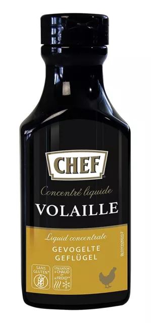 Chef Concentré Geflügelfond Adapté pour Soupes Et Sauce