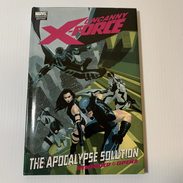 MARVEL Uncanny X-Force The Apocalypse Solution (2011, Hardcover & Dustjacket)