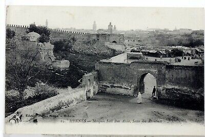 Mosquee  Sidi Ben Aissa    Meknes     Maroc  Cpa Postcard 7804