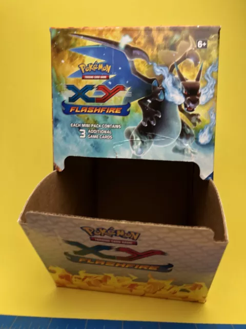 EMPTY Pokémon XY Flashfire Dollar Tree Empty Display Box
