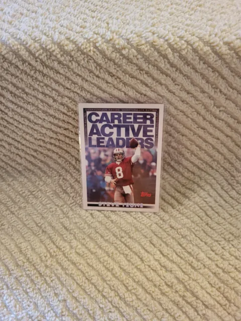 1994 Topps Career Active Leaders Steve Young