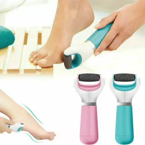 Electric Foot File Hard Skin Remover Scholl Velvet Smooth Diamond crystals