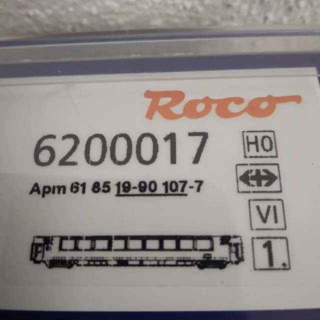 SBB Panoramawagen "Gotthard". Roco 6200017. Neu mit Karton