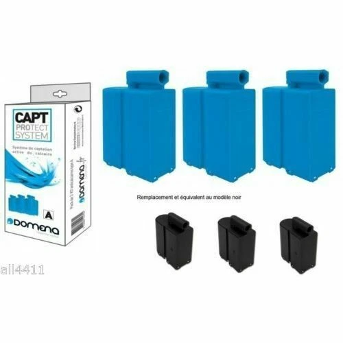 3 CARTOUCHE CASSETTE Anticalcaire DOMENA 970812 Type A Centrale EMC 3 CARTOUCHE CASSETTE Anticalcaire DOMENA 970812 Type A Centrale EMC