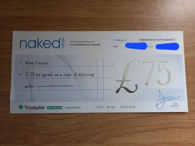 Naked Wines £75 OFF voucher When You Spend £134.99  - Valid 22/06/25