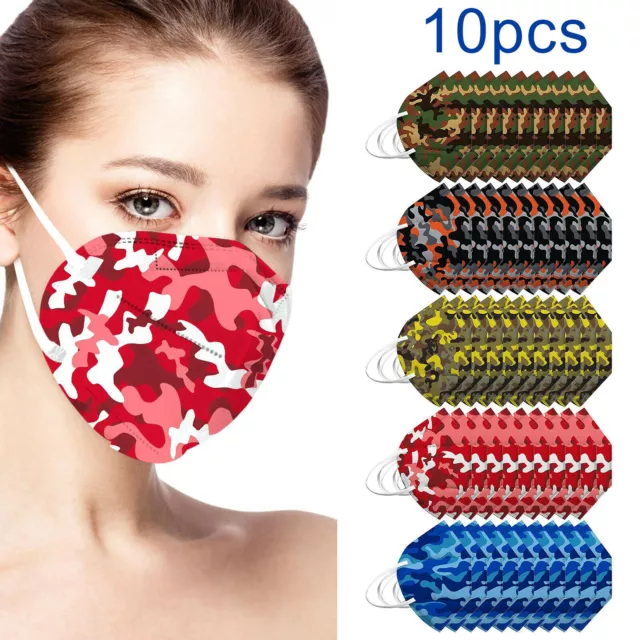 5-Layer High-Density Mask PM2.5 Wind And Mist Pollution Protection Filter 10pc