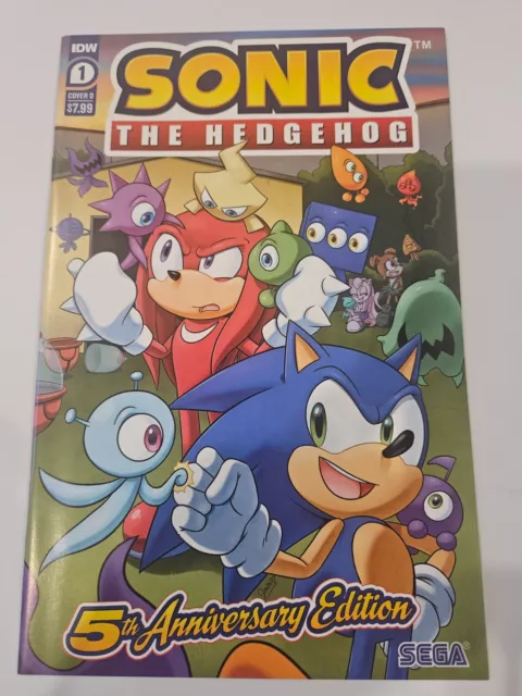 Sonic the Hedgehog 10 (IDW Publishing) Cover B by IdeaFan128 on