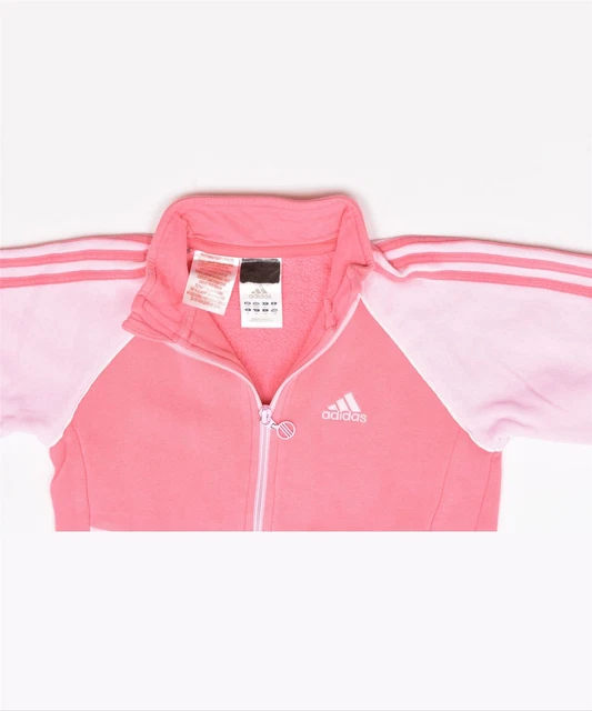 Giacca top tuta ADIDAS ragazze 2-3 anni rosa PG20 4