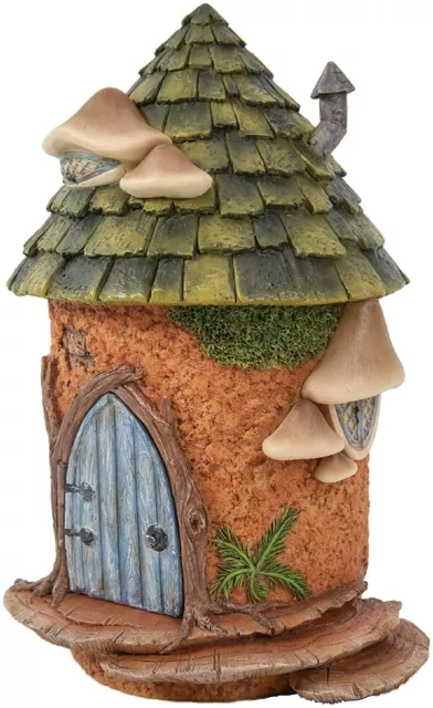 Vivid Arts, Miniature World - Half Moon Cottage Garden Ornament (MW01-026)