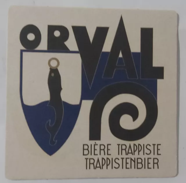 sous bock Orval ,Bière Trappiste