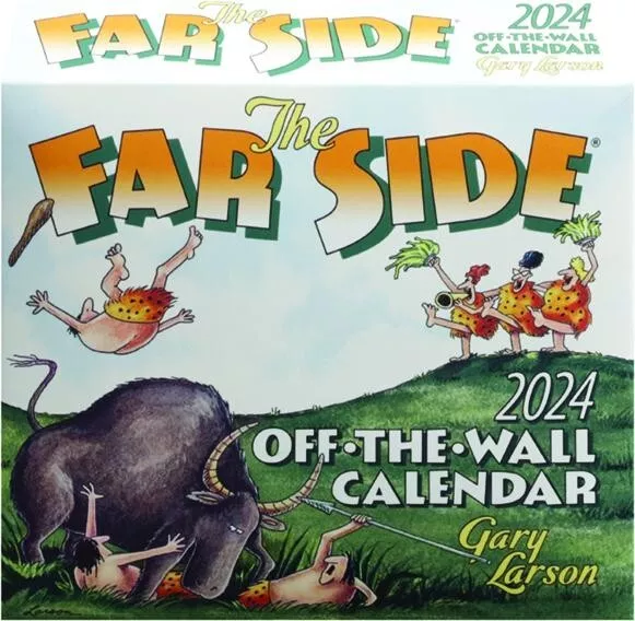 THE FAR SIDE 2024 Off The Wall Day To Day Desktop Calendar! 14.99