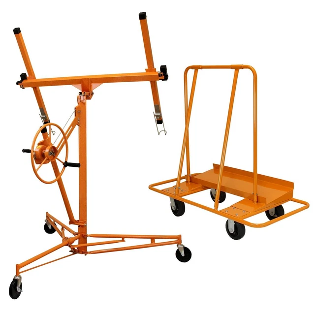 Trockenbau Hebezeug Gipskartonheber Trolley 11 Fuß 16 Fuß Panel Brett Blech Industrie