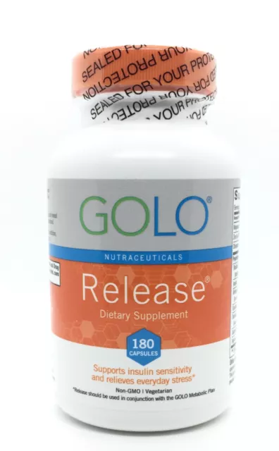 GOLO Release Dietary Supplement 180 Capsules NEW