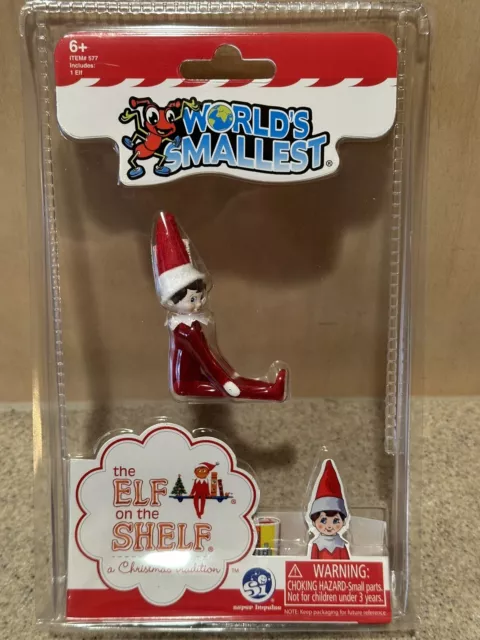 World's Smallest - Elf on the Shelf -  RETRO Toy New In Package