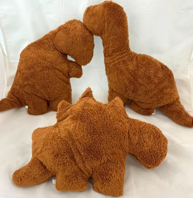 3 Packs Dino Nugget Pillow Plush 18 inches Dinosaur Chicken Nugget Pillow
