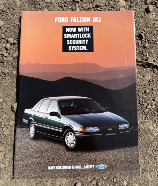 1992 Ford Falcon GLI Australian Sales Brochure.