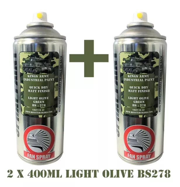 Vernice spray esercito di olive leggera, veicolo militare, paintball, softair, vernice modello X2