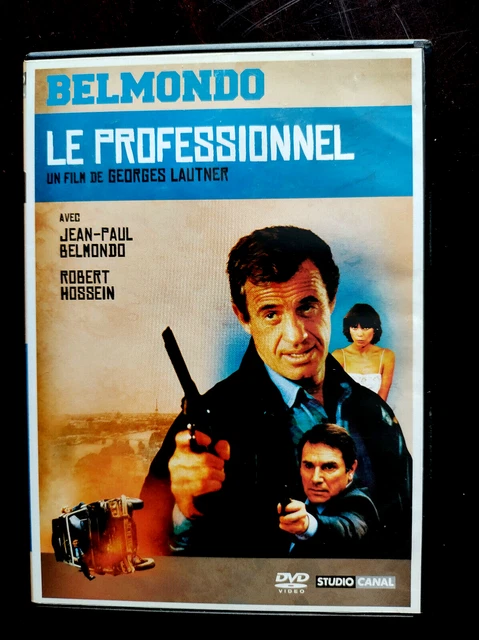 dvd "  Jean Paul  BELMONDO "  LE  PROFESSIONNEL "  studio canal