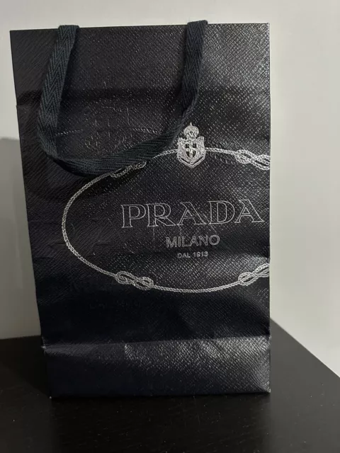 PRADA MILANO DAL 1913 vintage black handbag £434.39 - PicClick UK