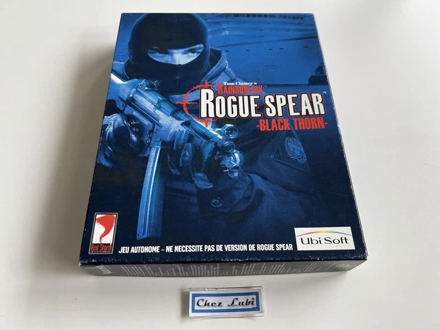 Jeu PC Rainbow Six Rogue Spear Black Thorn - Big Box FR Avec Notice, Bon état