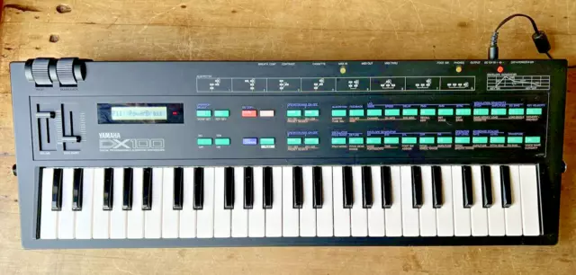 Yamaha DX-100 Vintage Keyboard Synthesizer 80’S ** LOOK NOW GETTING VERY RARE **