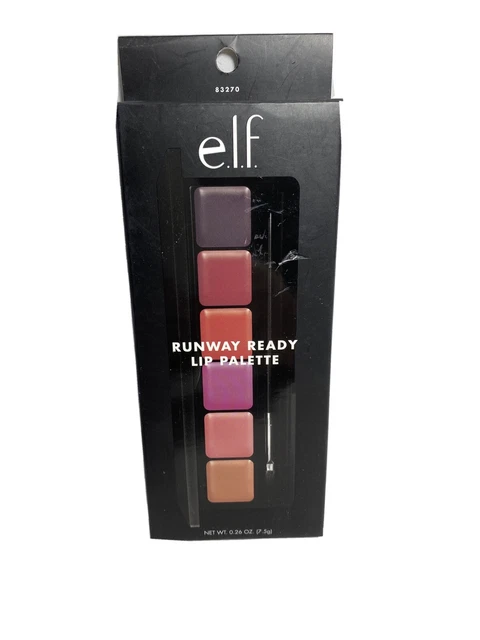 elf Runway Ready Lip Palette w/ brush #83270 New elf Runway Ready Lip Palette w/ brush #83270 New