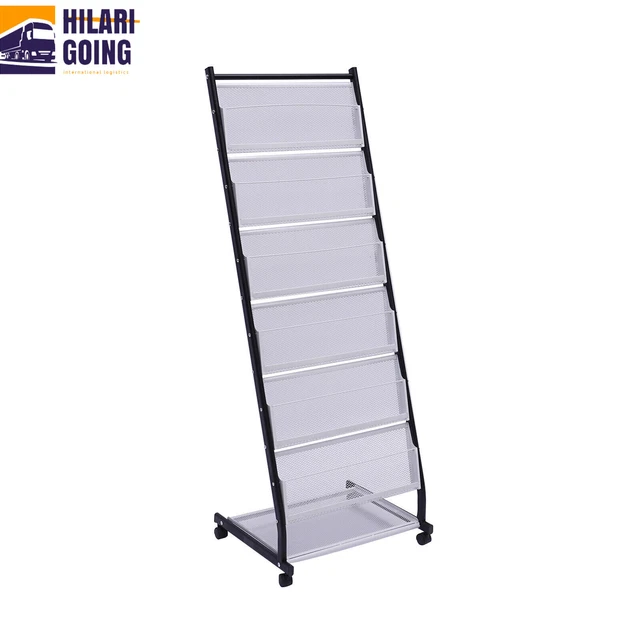 New Brochure Display Stand Literature Stand Magazine Rack Holder Floor Standing