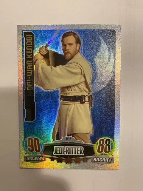 Star Wars Karte Force Attax Movie Serie 1 LE 2 Obi-wan Kenobi - Neuwertig