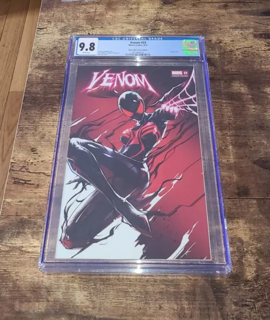 Venom #23 CGC 9.8 Graded Ivan Tao Spoiler Variant Limited /800 #COA Included
