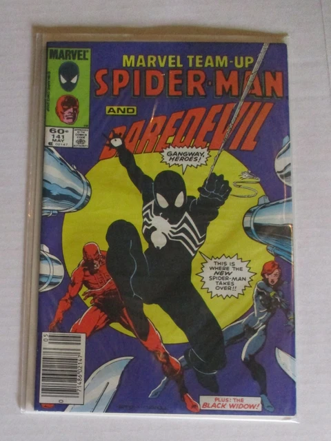 Marvel Team-Up #141 1st App. Black Costume Symbiote Spider-Man 1984 Daredevil Marvel Team-Up #141 1st App. Black Costume Symbiote Spider-Man 1984 Daredevil