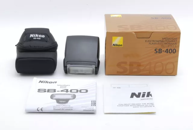 READ! [MINT in Box] Nikon Speedlight SB-400 Shoe Mount Flash From JAPAN