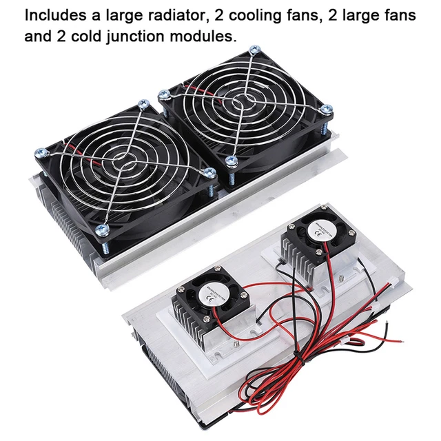 Thermoelectric Semiconductor Cooler Refrigeration Cooling Fan Heat