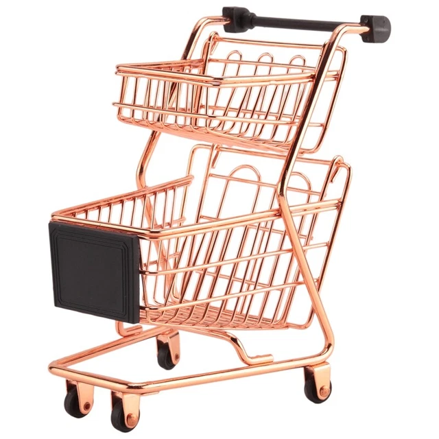 DOPPI STRATI CARRELLO Spesa Modello Battuto Carrello Del ...