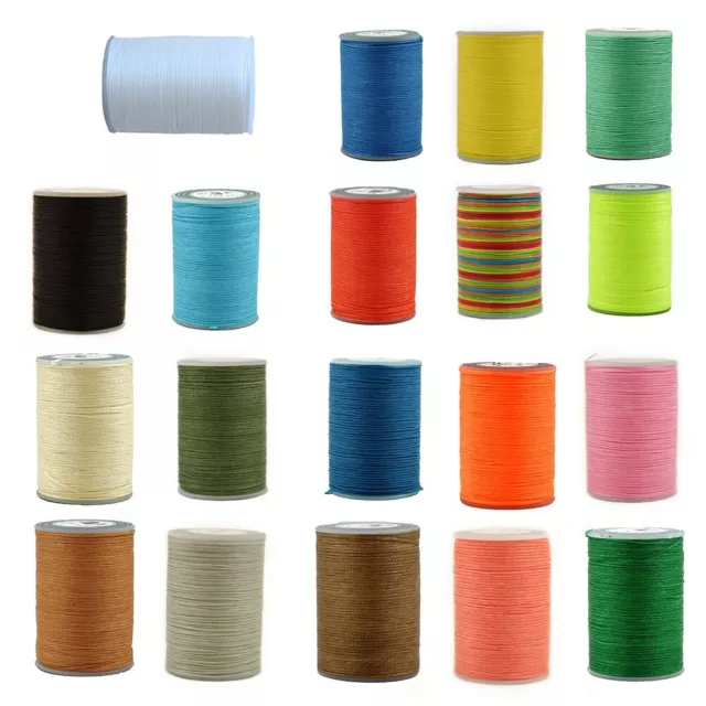 Faden Gewachster Thread Flacher Wachsfaden Handgefertigter Polyesterfaden