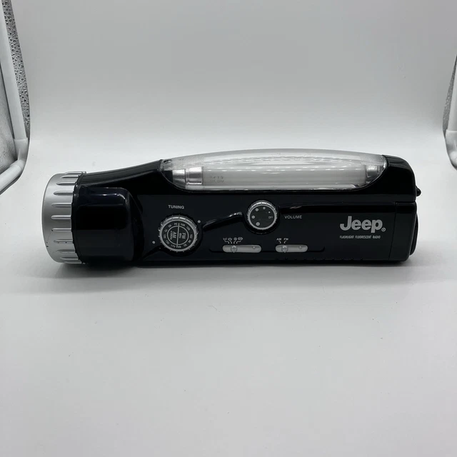 Lampe de poche radio Jeep lanterne fluorescente JXF65 AM FM lumière à