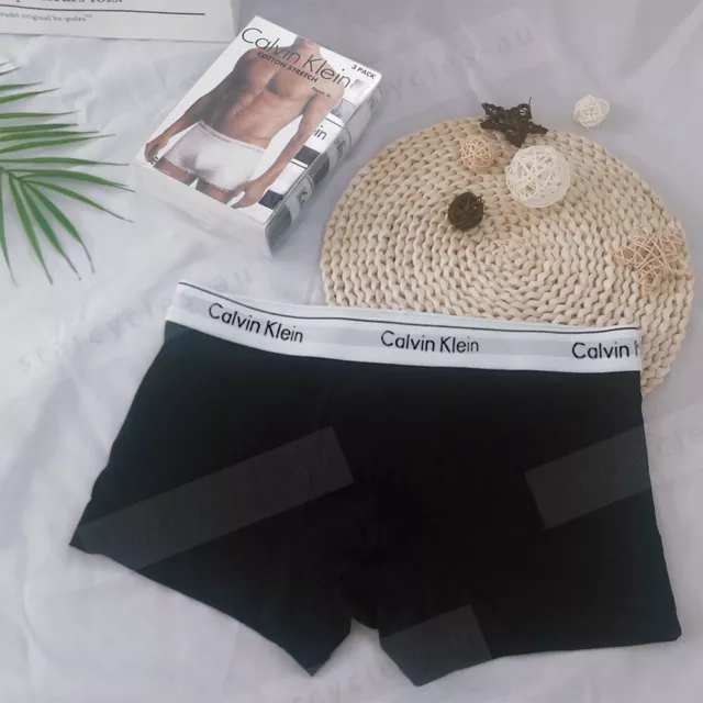 3Pack Calvin Klein Classic Men Boxers Low Rise Trunks CK Underwear Shorts M-L-XL 3