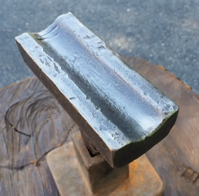 Lrg 1 1/4" Bottom Swage Forged Hardy 3.5Lb Block Blacksmith Anvil 1.5" Shaft