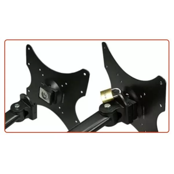 2x TV Wall Mount Bracket Swivel Tilt Lock 23 26 27 32" 36 37 40 42" LED LCD VESA 2