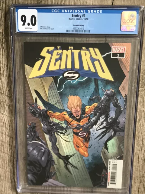 The Sentry Vol. 2 #1 (2018) Jacinto Variant CGC 9.0 Near Mint Marvel Comics
