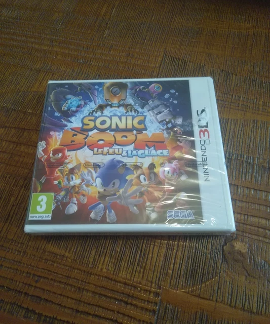 Sonic Boom Le feu et la Glace sur Nintendo 3DS neuf sous blister VF !