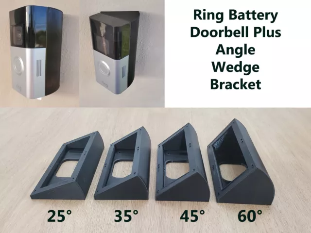 0.5" Spacer For Ring Video Doorbell Wired (Model Ghana