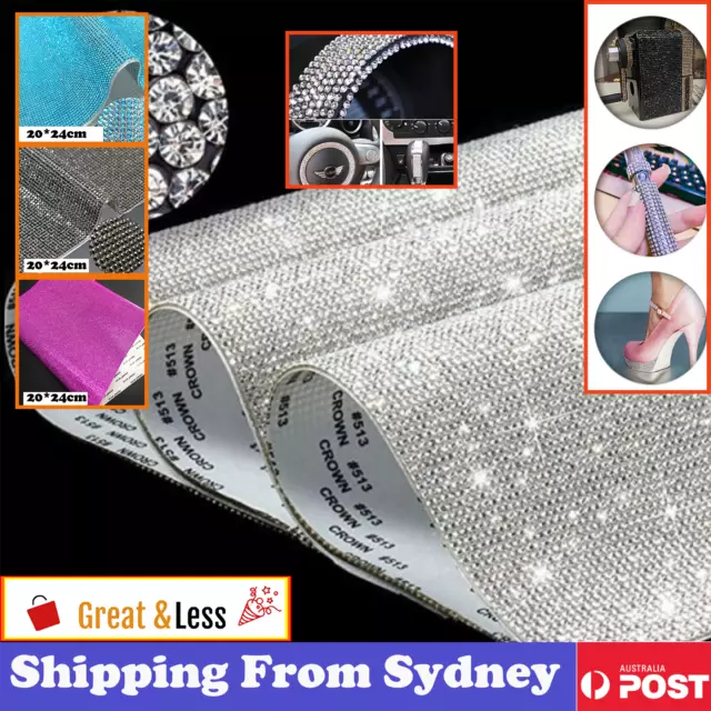 7k-10kpcs 4Colour Bling Rhinestone Crystal Sticker Decal Sheet DIY Self-Adhesive